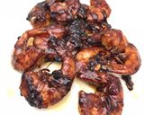 Foto langkah ke 5 dari resep Udang Bakar Madu teflon.