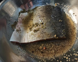 A picture of step 1 of Salmon with Capers, Lime and Maple Syrup.