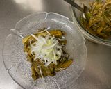 A picture of step 4 of Steamed Eggplants with Sonia’s Pesto.