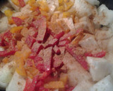 A picture of step 7 of Acorn squash and onion casserole.