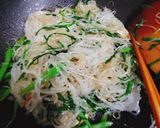 Hình bước làm 3 của món Hủ tiếu xào