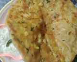 A picture of step 7 of Aloo pratha...yummyy.
