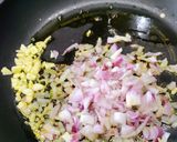 A picture of step 2 of Aloo Gobhi Matar/ Potato Cauliflower Green Peas Dry Curry.