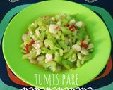 Foto langkah ke 5 dari resep Tumis Pare dan Udang Basah.