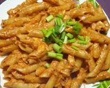 A picture of step 6 of Pasta 👍.