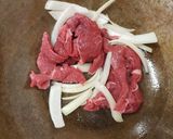 A picture of step 3 of My Homemade seasoned Steak in pitta Bread. 😘.