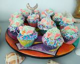 Foto del paso 6 de la receta: Cupcakes de Vainilla tema de Sirenas