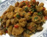 Foto langkah ke 6 dari resep Cumi Telur Asin (Salted Egg Squid/Sotong).