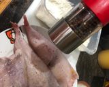 Foto del paso 2 de la receta: Rape en salsa con gambones y patata panadera