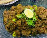A picture of step 2 of Beef Karhai.