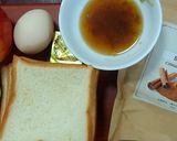 Hình bước làm 1 của món BÁNH NHÂN TÁO QUẾ (VỎ LÀM TỪ BÁNH MÌ Sandwich)
