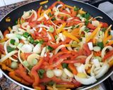 Foto del paso 6 de la receta: Camarones salteados con teriyaki y curry