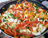 Foto del paso 6 de la receta: Camarones salteados con teriyaki y curry