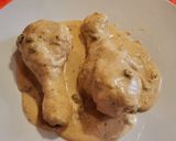 Foto del paso 10 de la receta: Muslitos de pollo con patatas y salsa de almendras