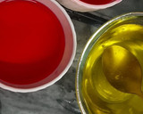 A picture of step 3 of Three Color Date Jiggly Jelly.