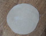 A picture of step 1 of Cheese chapatti.