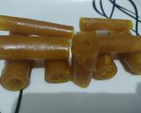 A picture of step 3 of Meetha aam papad.