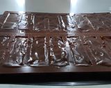 Une image de l'étape 5 de Squares choco carambars.