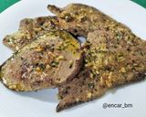 Foto del paso 4 de la receta Hígado de cerdo a la plancha con picadillo