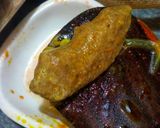 A picture of step 13 of Vegetable dhokra (memoni dish).