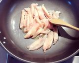 Pirított, zöldséges csirkemell, üvegtésztával recept fázis 1 fotója