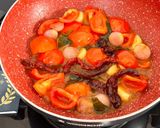 A picture of step 4 of Tomato Chutney.