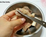 A picture of step 6 of Beef Bone Soup (Galbitang).