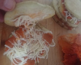 Foto del paso 1 de la receta: Berenjenas rellenas de sobrasada y queso