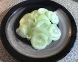 A picture of step 2 of Sunomono with Surimi and Cucumber ~Japanese-Style Vinaigrette Salad~.