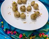 A picture of step 5 of Kaju coconut Ladoo.