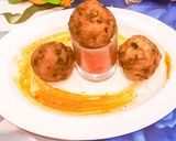 चीजी राईस बॉल्स (Cheesy rice balls recipe in Hindi) रेसिपी चरण 6 फोटो