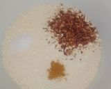 A picture of step 4 of Daal chawal aur keri k pakorey.