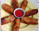 A picture of step 1 of #Chicken_cutlets!! #RamadanKiTayari!.