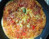 Foto langkah ke 5 dari resep Pizza crunchy lezat.