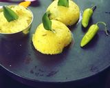 A picture of step 5 of Lemon upma.