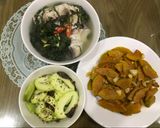 Hình bước làm 2 của món Canh cá quả lá lốt