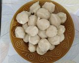 Foto langkah ke 4 dari resep Bakso ayam jamur.