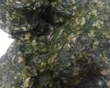 A picture of step 3 of Hindbeh with Oil and Onions.