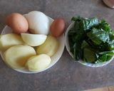 Pas rețetă Tortilla de cartofi și spanac! 1 fotografie