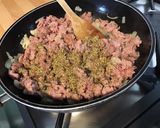 Une image de l'étape 6 de Porc aux tomates séchées, ail mariné, oignon et épices italiennes.