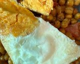 Foto del paso 5 de la receta: Garbanzos crujientes con huevo y tomate en la Freidora