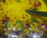 A picture of step 8 of Mango Gujarati kari.
