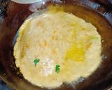 A picture of step 5 of Mixed flour poori.