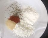 A picture of step 2 of Fried Fish (fish ‘n’ chips).