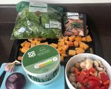 A picture of step 1 of Butternut squash & spinach lasagna.