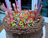 Foto langkah ke 6 dari resep Black forest (kukus).