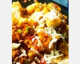 A picture of step 3 of Cheese masala fried bread.