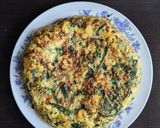 Foto del paso 4 de la receta: Tortilla de espinaca y choclo 🥬🌽