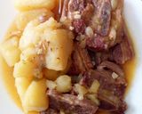 A picture of step 1 of Beef Rib Steaks In Beer.