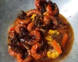 Foto langkah ke 3 dari resep Udang Asam Manis.